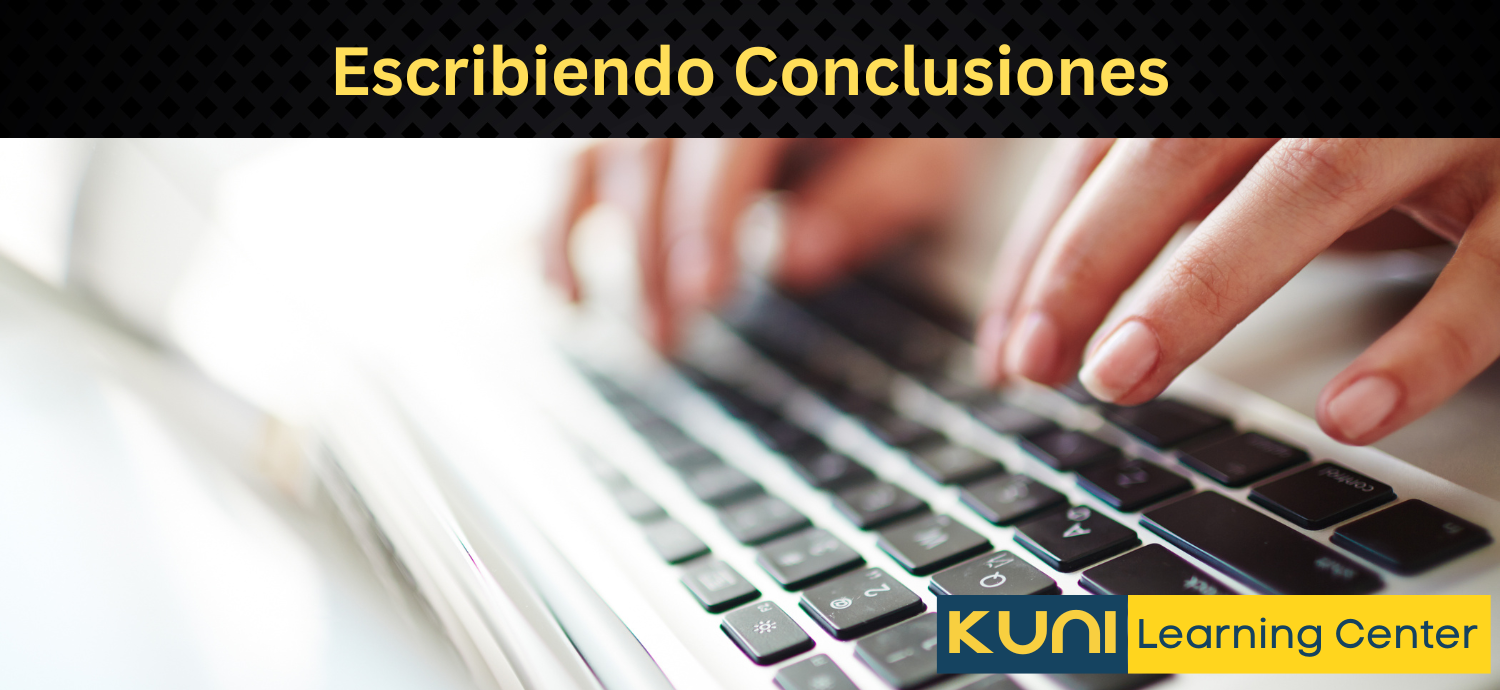 Escribiendo Conclusiones