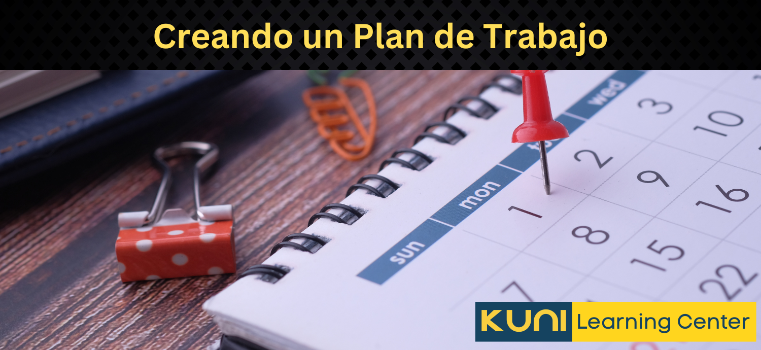 Creando un Plan de Trabajo